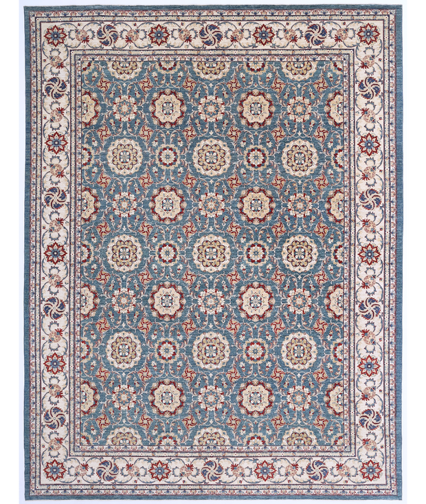 Hand Knotted Ziegler Wool Rug 13'  3" x 17'  2" - No. AT53187