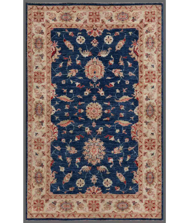 Hand Knotted Ziegler Wool Rug 3'  11" x 6'  3" - No. AT54635