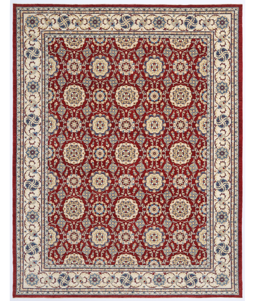 Hand Knotted Ziegler Wool Rug 13'  2" x 17'  0" - No. AT53777