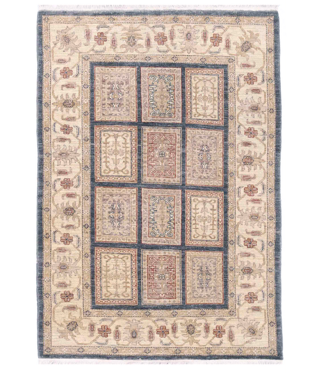 Hand Knotted Ziegler Wool Rug 4'  0" x 5'  11" - No. AT33867