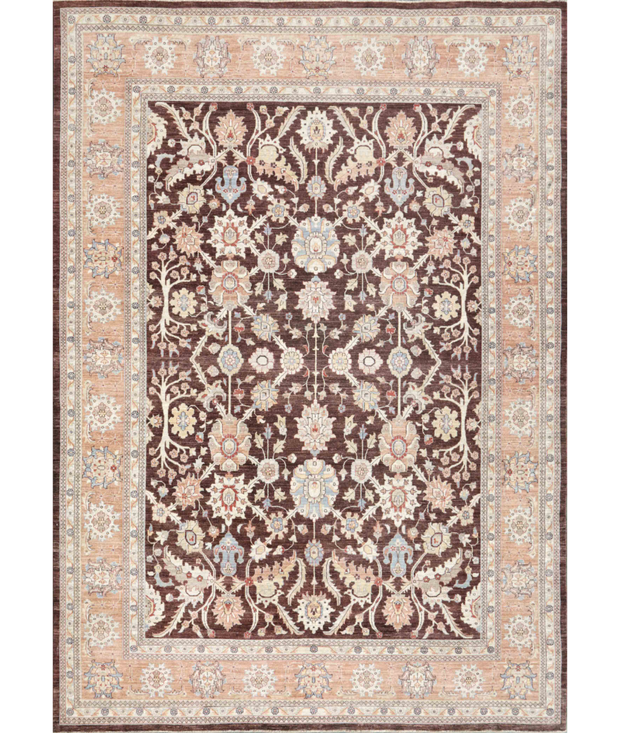 Hand Knotted Ziegler Wool Rug 10'  0" x 13'  7" - No. AT46955