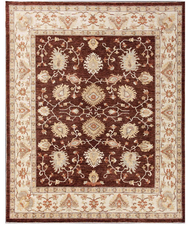 Hand Knotted Ziegler Wool Rug 8'  0" x 10'  1" - No. AT96499