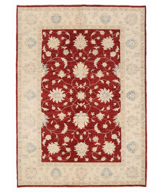 Hand Knotted Ziegler Wool Rug 5'  7" x 7'  10" - No. AT37074