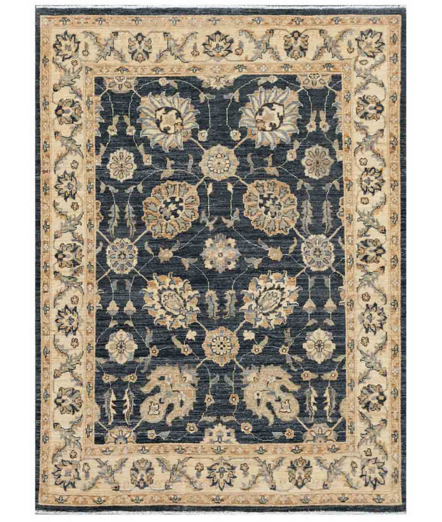 Hand Knotted Ziegler Wool Rug 5'  0" x 6'  8" - No. AT57293