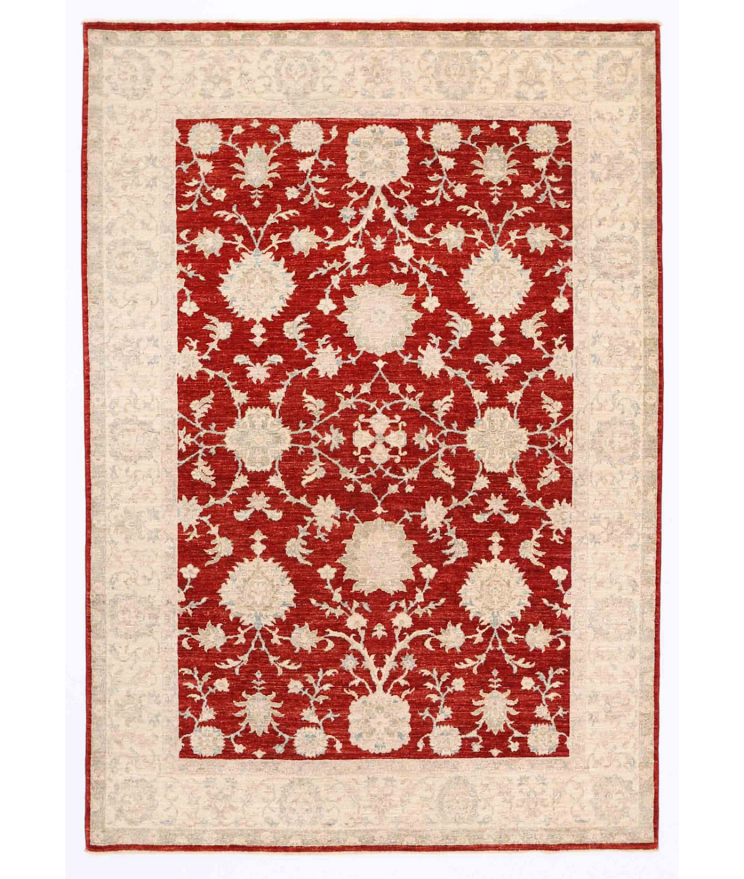 Hand Knotted Ziegler Wool Rug 5'  5" x 7'  10" - No. AT38754