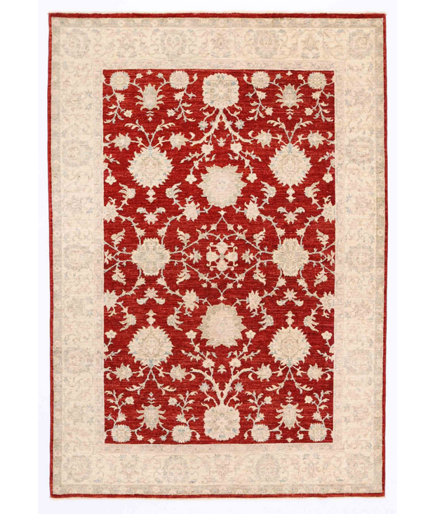 Hand Knotted Ziegler Wool Rug 5'  5" x 7'  10" - No. AT38754