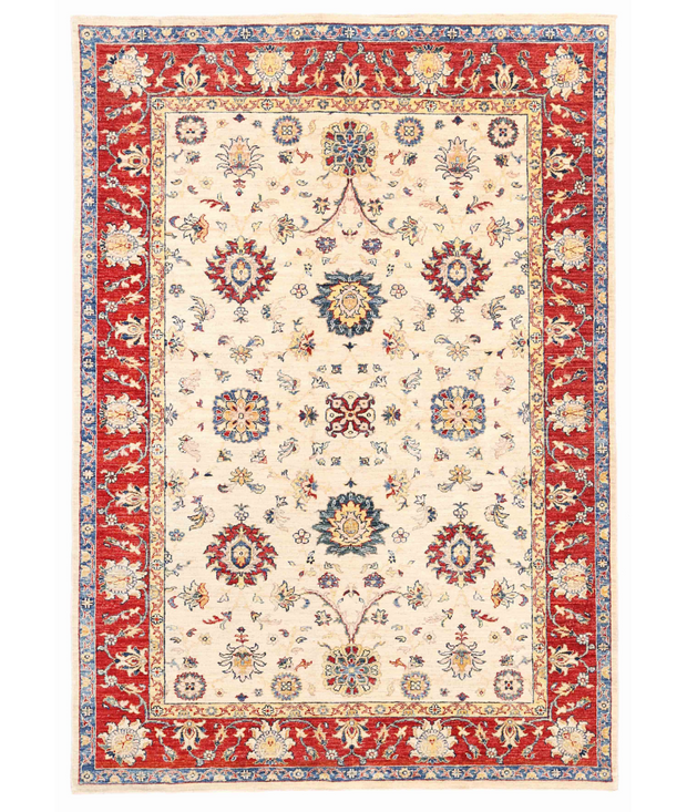 Hand Knotted Ziegler Wool Rug 5'  6" x 8'  0" - No. AT85882