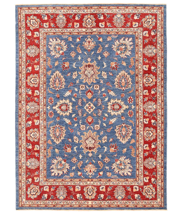 Hand Knotted Ziegler Wool Rug 5'  8" x 7'  9" - No. AT28716