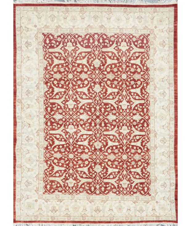 Hand Knotted Ziegler Wool Rug 8'  0" x 10'  6" - No. AT93307