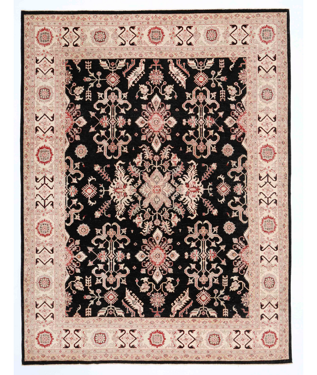Hand Knotted Ziegler Wool Rug 7'  1" x 10'  2" - No. AT66589