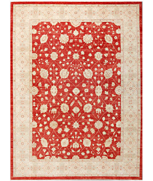 Hand Knotted Ziegler Wool Rug 10'  2" x 13'  10" - No. AT65322