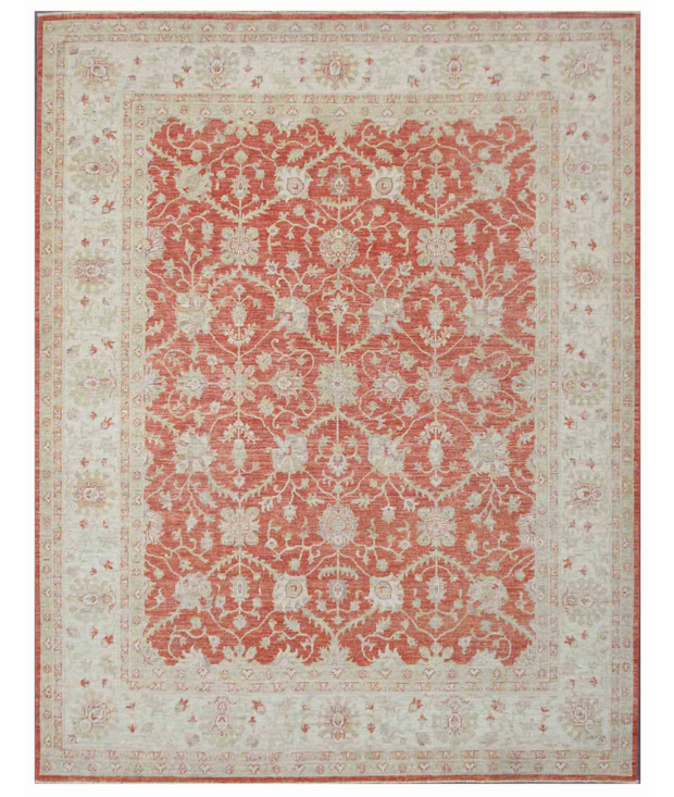 Hand Knotted Ziegler Wool Rug 8'  0" x 10'  1" - No. AT81331