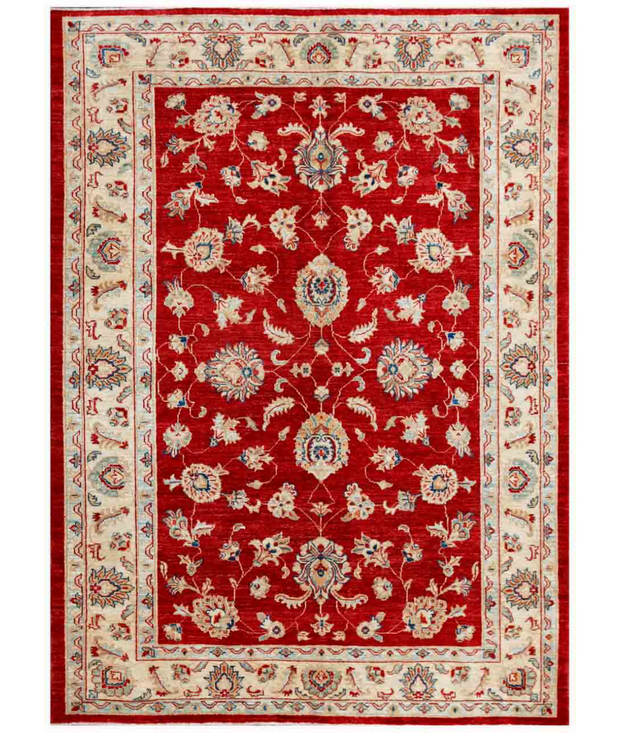 Hand Knotted Ziegler Wool Rug 5'  4" x 7'  4" - No. AT58542