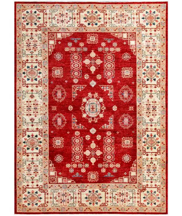 Hand Knotted Ziegler Wool Rug 5'  7" x 7'  8" - No. AT18581