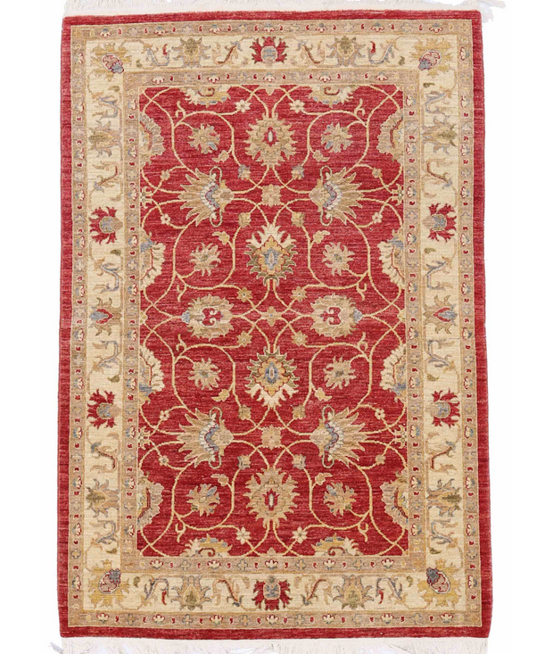 Hand Knotted Ziegler Wool Rug 4'  0" x 6'  0" - No. AT98255
