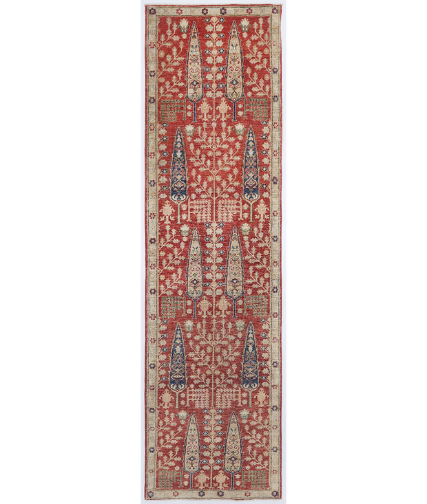 Hand Knotted Ziegler Wool Rug 2'  7" x 9'  9" - No. AT92372