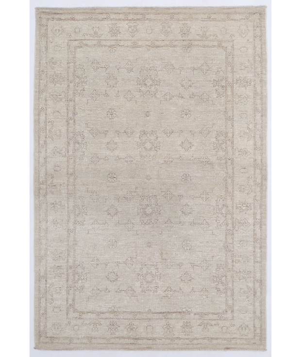 Hand Knotted Ziegler Wool Rug 3'  11" x 5'  11" - No. AT69924