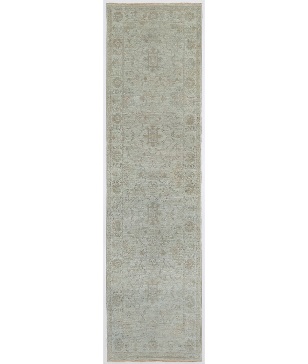 Hand Knotted Ziegler Wool Rug 2'  8" x 9'  9" - No. AT93172