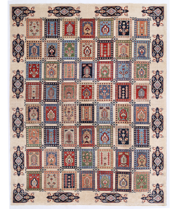 Hand Knotted Ziegler Wool Rug 9'  1" x 11'  6" - No. AT78074