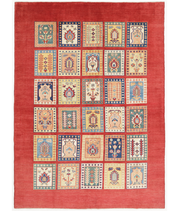 Hand Knotted Ziegler Wool Rug 6'  8" x 9'  5" - No. AT14901