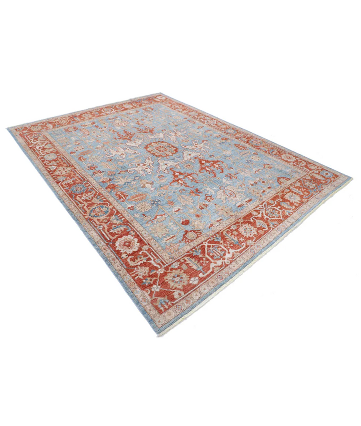 Hand Knotted Ziegler Wool Rug 7' 10" x 10' 2" - No. AT43364
