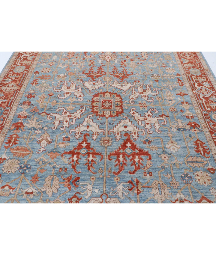 Hand Knotted Ziegler Wool Rug 7' 10" x 10' 2" - No. AT43364