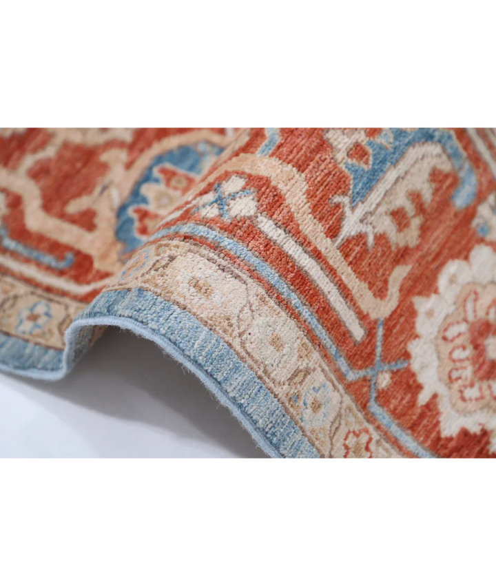 Hand Knotted Ziegler Wool Rug 7' 10" x 10' 2" - No. AT43364