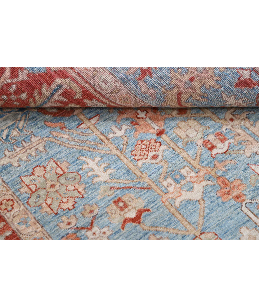 Hand Knotted Ziegler Wool Rug 7' 10" x 10' 2" - No. AT43364