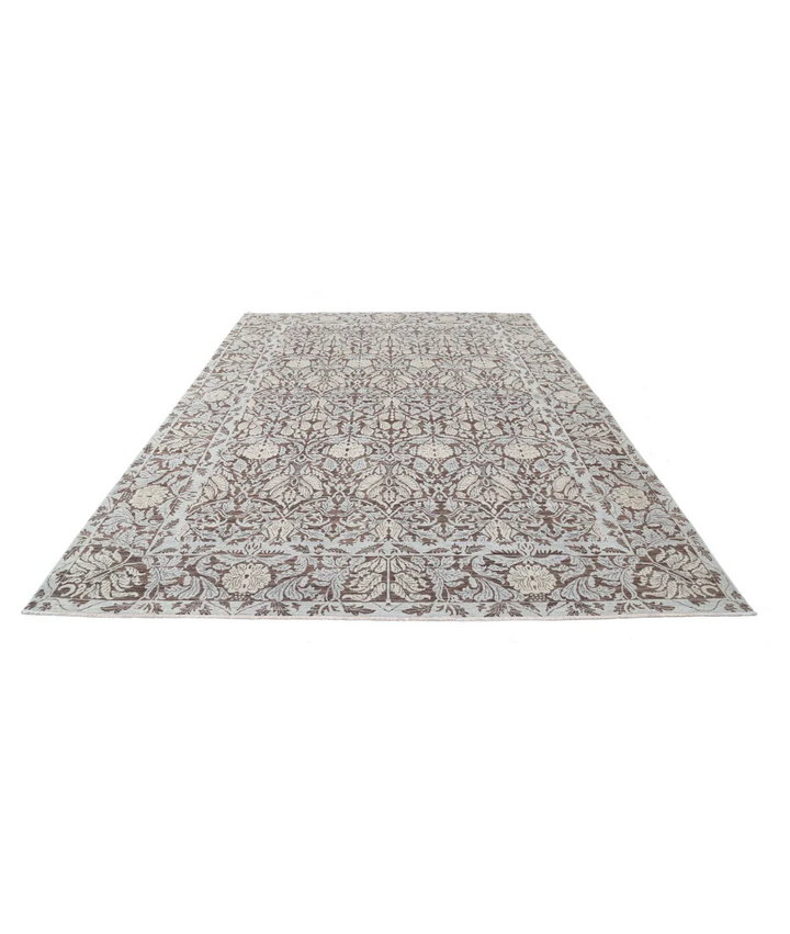 Hand Knotted Ziegler Wool Rug 8' 11" x 12' 3" - No. AT462048