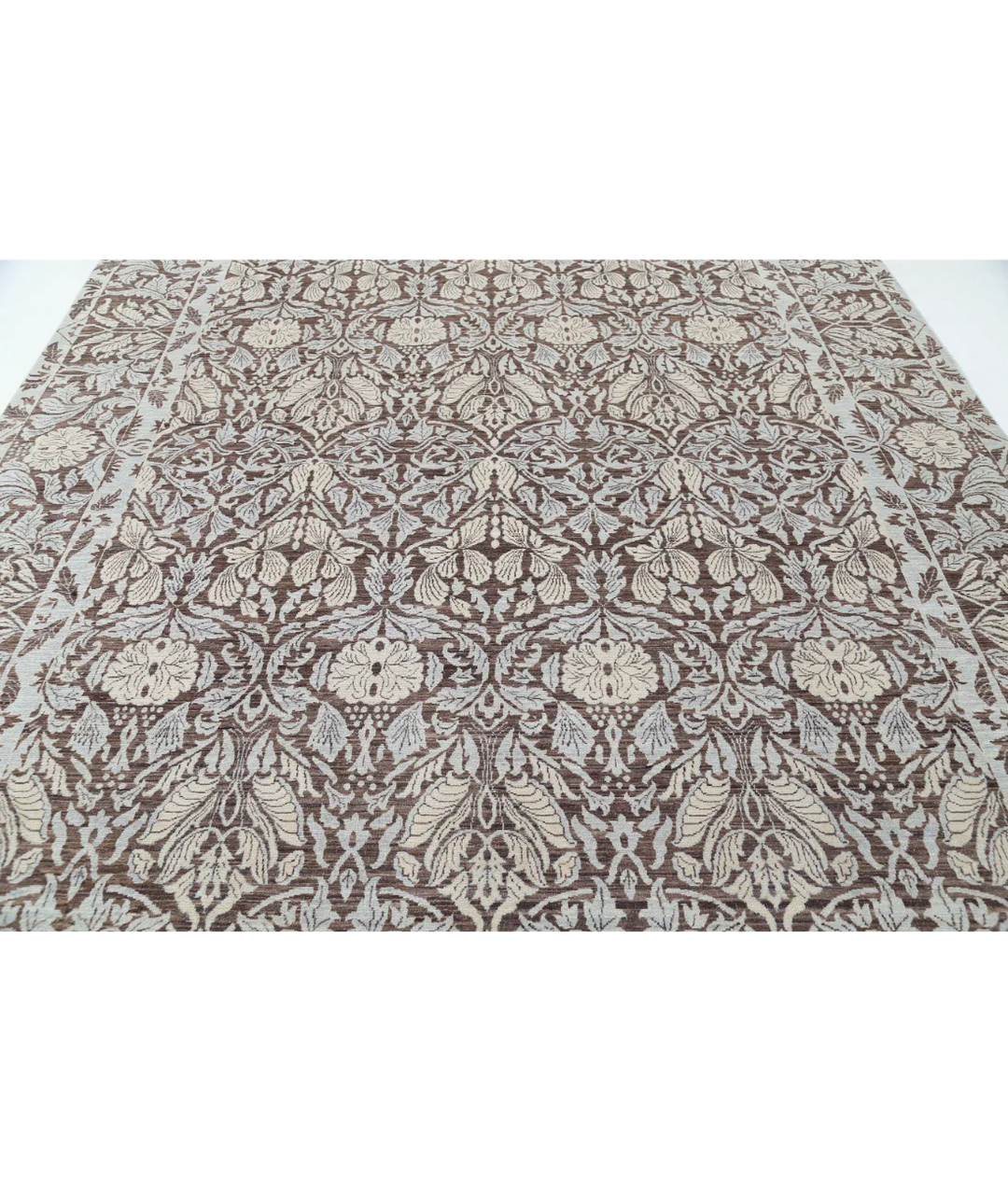 Hand Knotted Ziegler Wool Rug 8' 11" x 12' 3" - No. AT462048