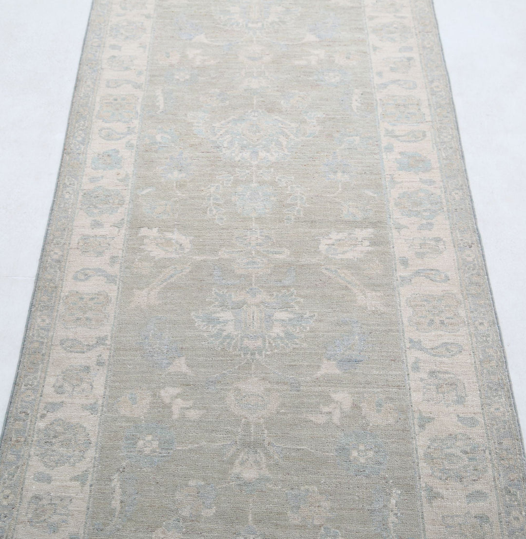 Hand Knotted Serenity Wool Rug 2' 7" x 7' 6" - No. AT62356