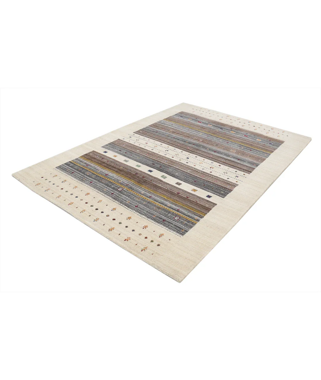 Hand Made Lori Wool Rug 5' 8" x 7' 10" - No. AT54253