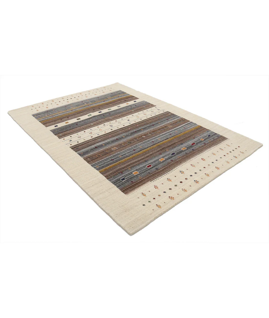 Hand Made Lori Wool Rug 5' 8" x 7' 10" - No. AT54253