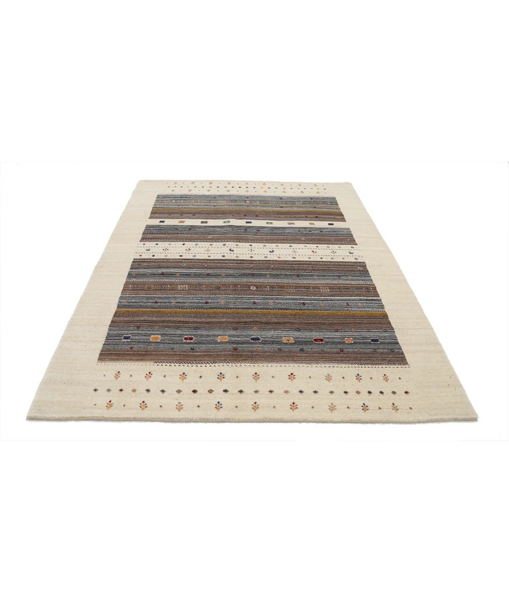 Hand Made Lori Wool Rug 5' 8" x 7' 10" - No. AT54253