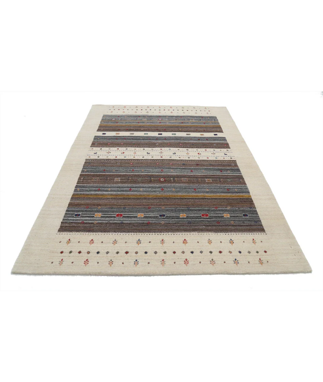 Hand Made Lori Wool Rug 5' 9" x 7' 11" - No. AT43804