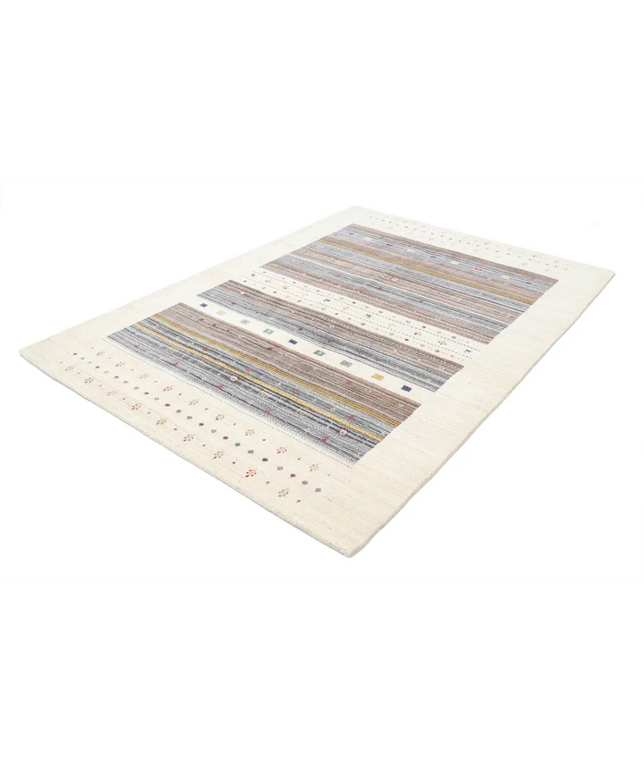 Hand Made Lori Wool Rug 5' 7" x 7' 10" - No. AT72932