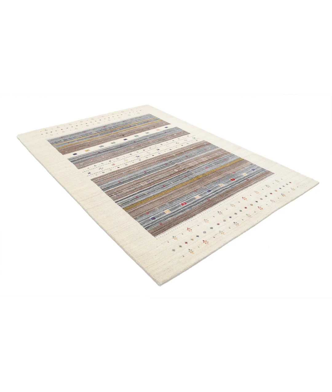 Hand Made Lori Wool Rug 5' 7" x 7' 10" - No. AT72932