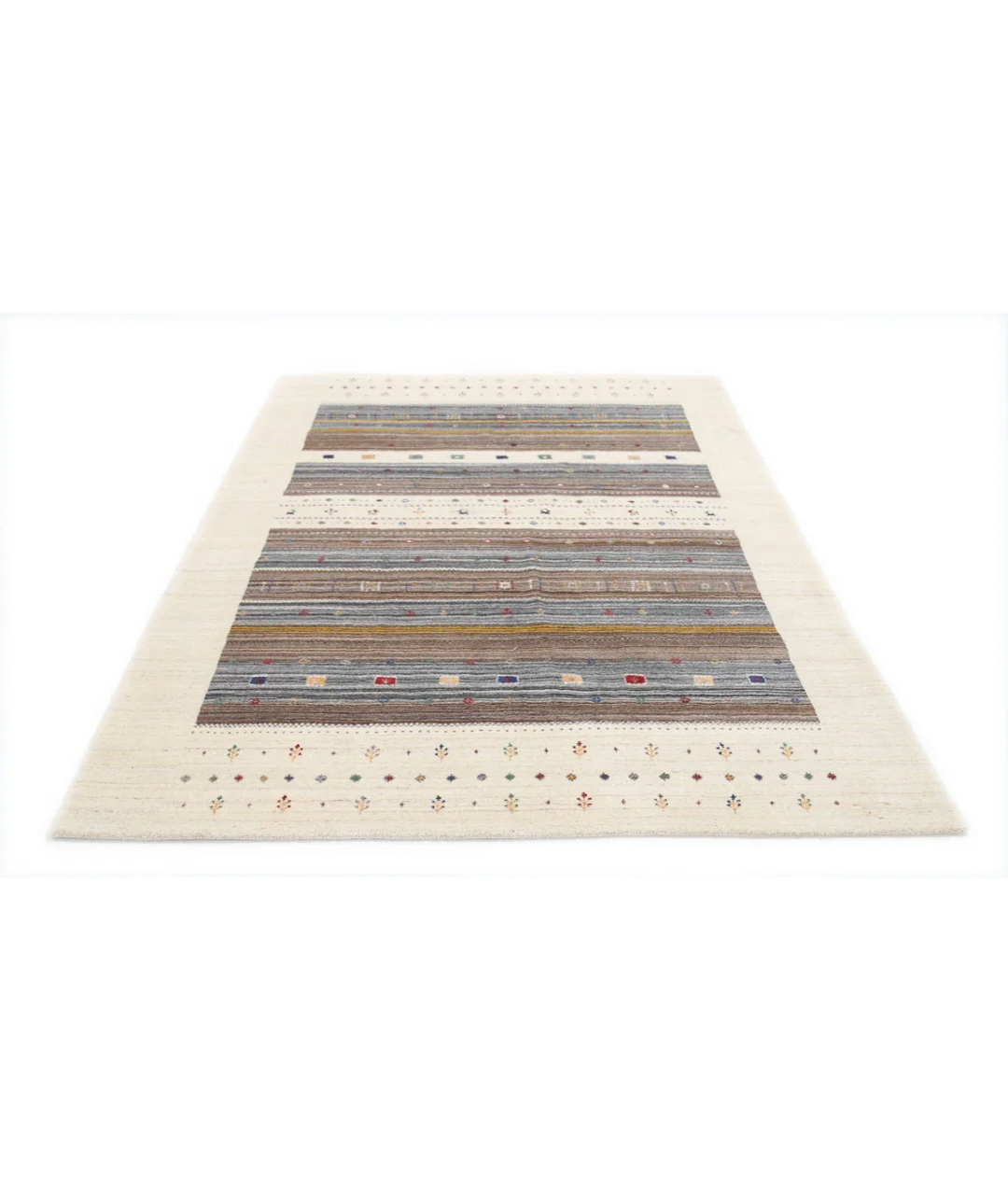 Hand Made Lori Wool Rug 5' 7" x 7' 10" - No. AT72932