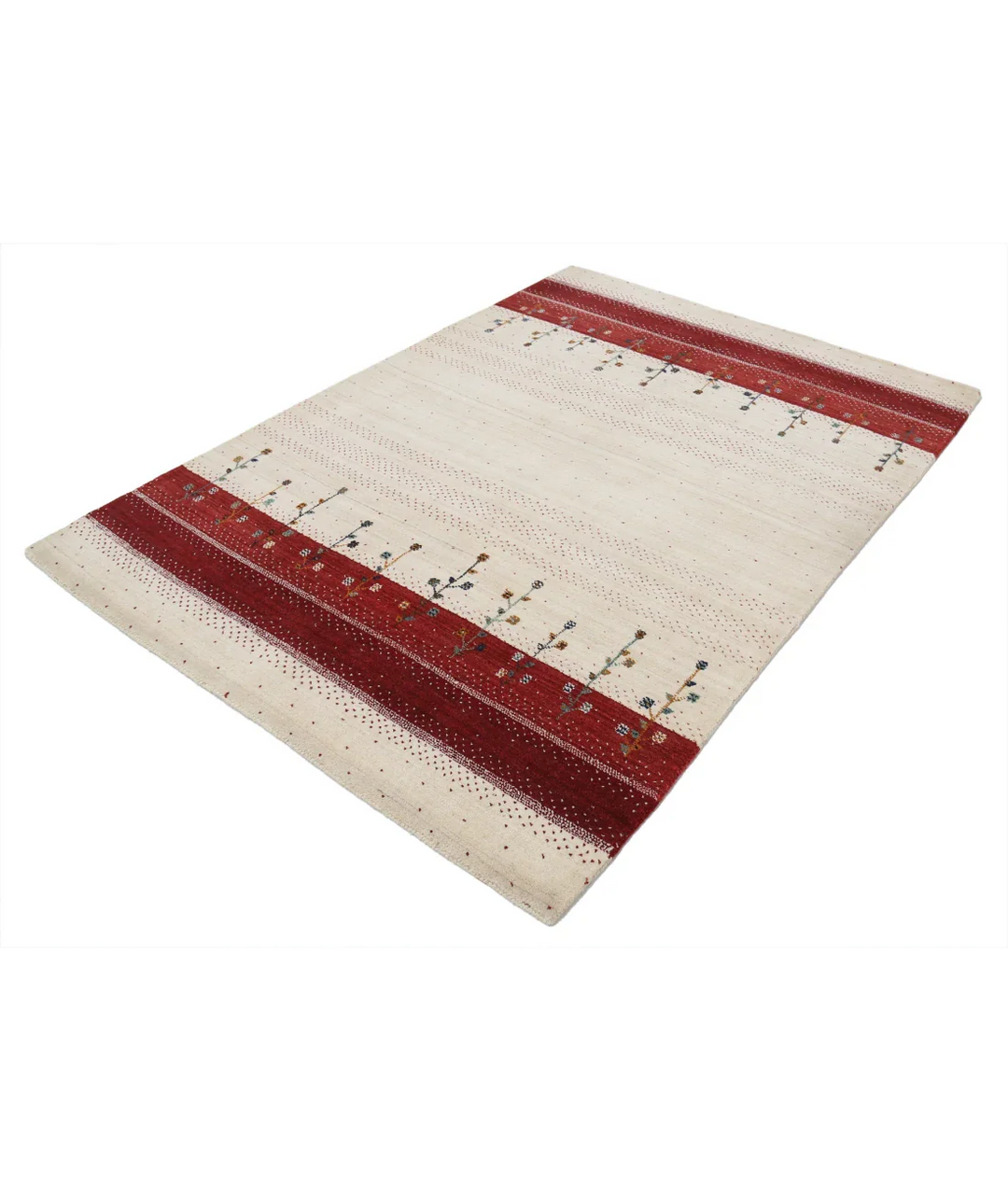 Hand Made Lori Wool Rug 4' 8" x 6' 6" - No. AT23619