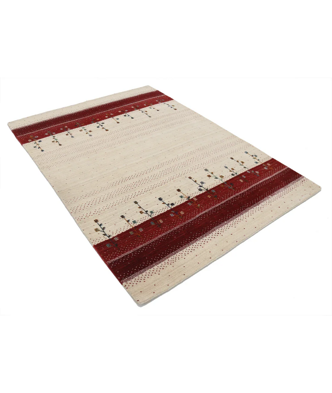 Hand Made Lori Wool Rug 4' 8" x 6' 6" - No. AT23619