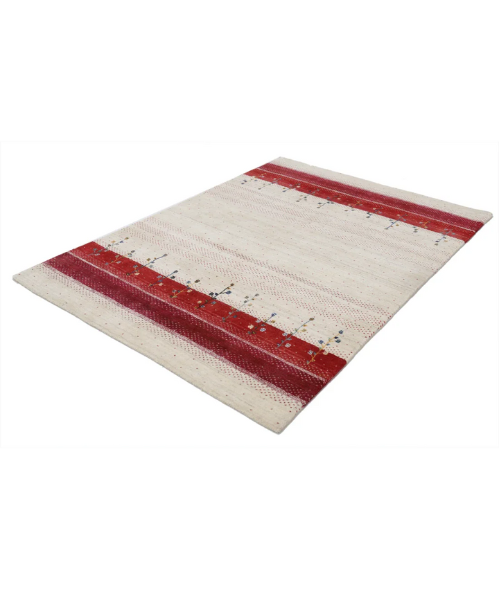 Hand Made Lori Wool Rug 5' 3" x 7' 6" - No. AT78346