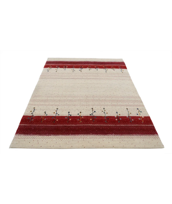 Hand Made Lori Wool Rug 5' 3" x 7' 6" - No. AT78346