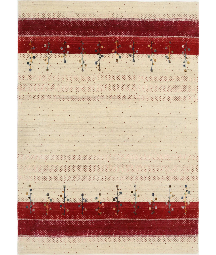 Hand Made Lori Wool Rug 5' 3" x 7' 6" - No. AT78346