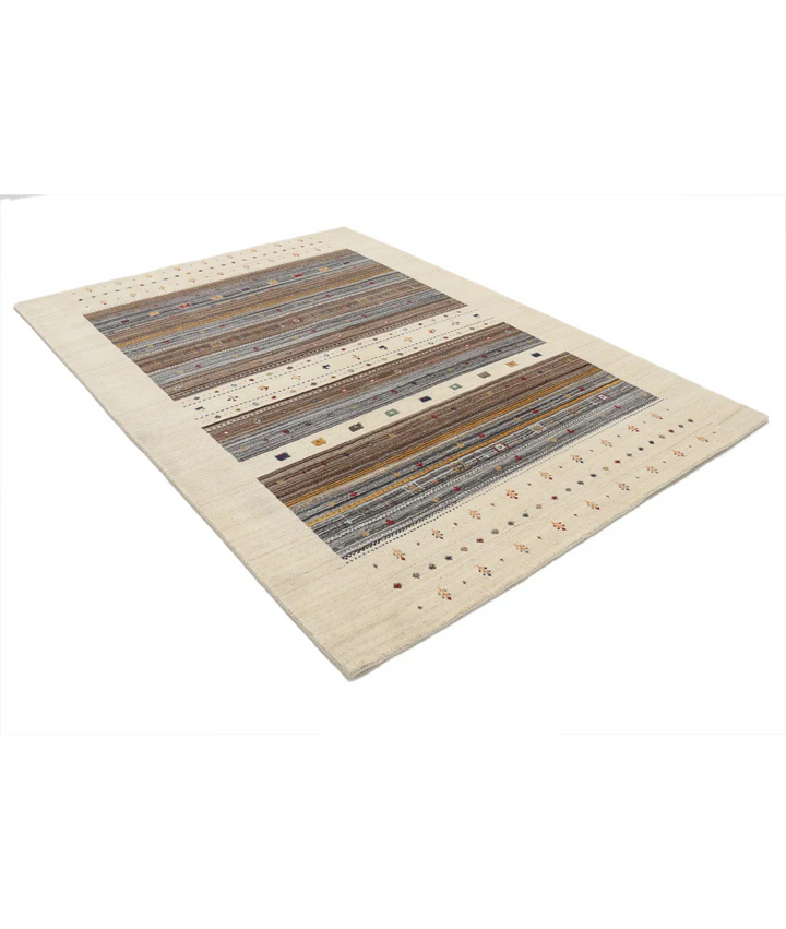 Hand Made Lori Wool Rug 5' 8" x 7' 10" - No. AT65734