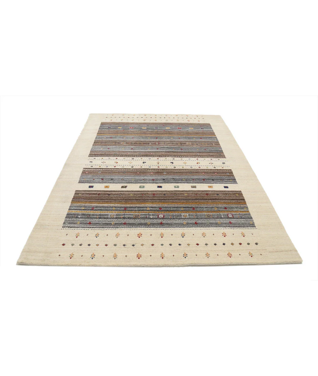 Hand Made Lori Wool Rug 5' 8" x 7' 10" - No. AT65734