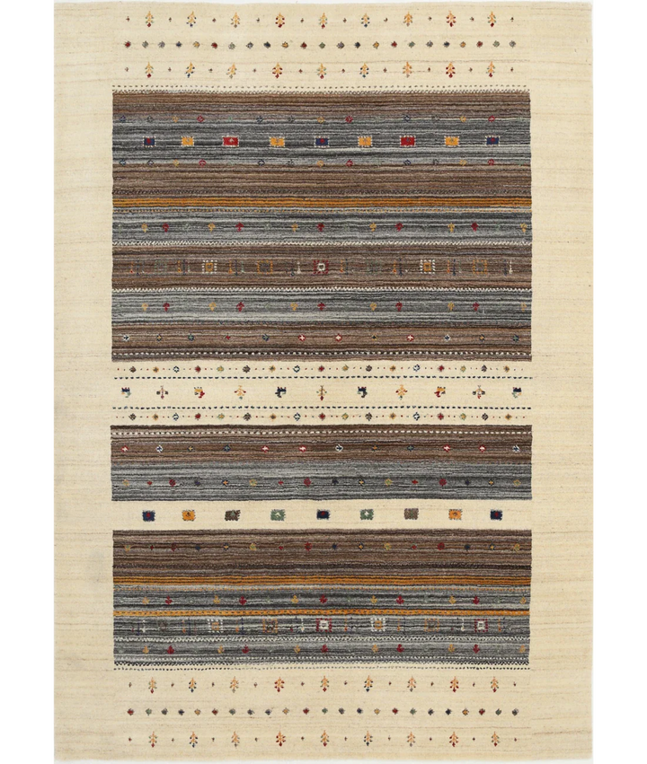 Hand Made Lori Wool Rug 5' 8" x 7' 10" - No. AT65734