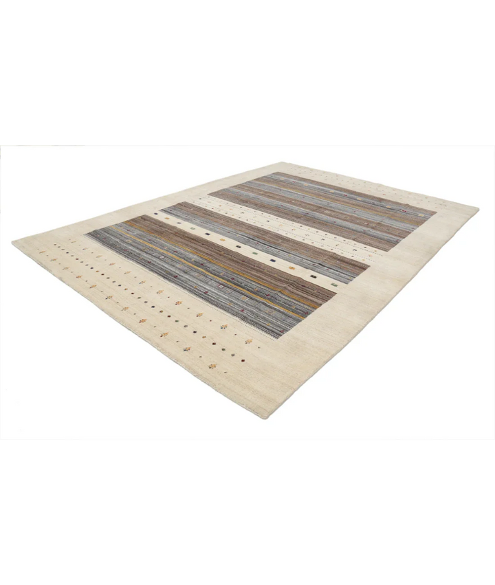 Hand Made Lori Wool Rug 8' 3" x 11' 5" - No. AT87389