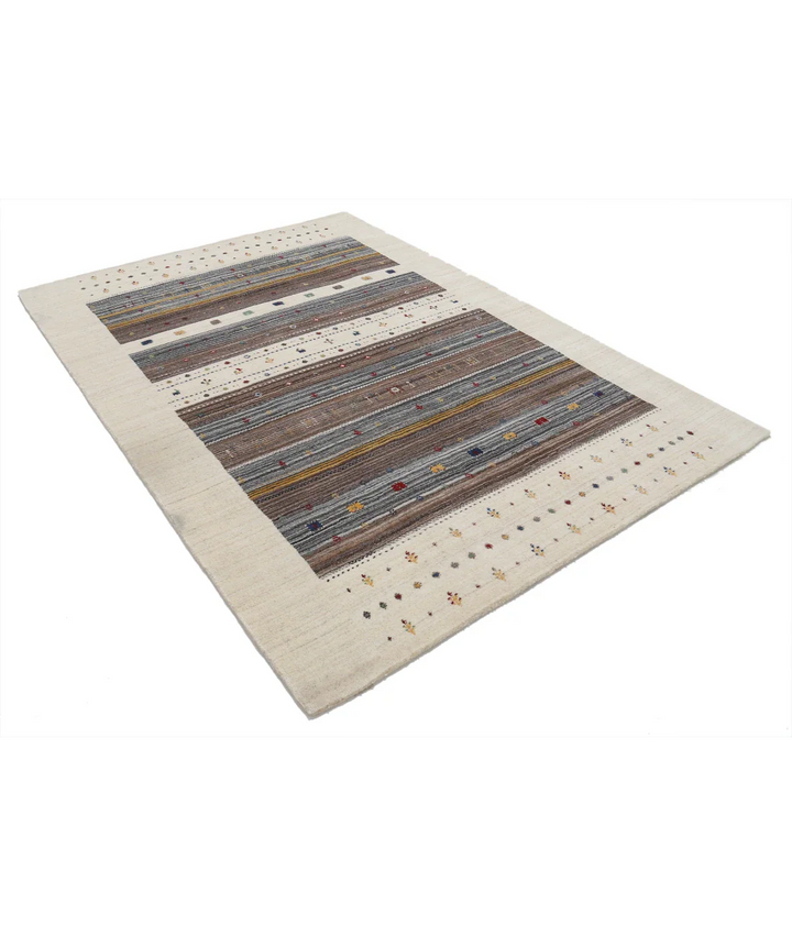 Hand Made Lori Wool Rug 5' 7" x 7' 10" - No. AT53058