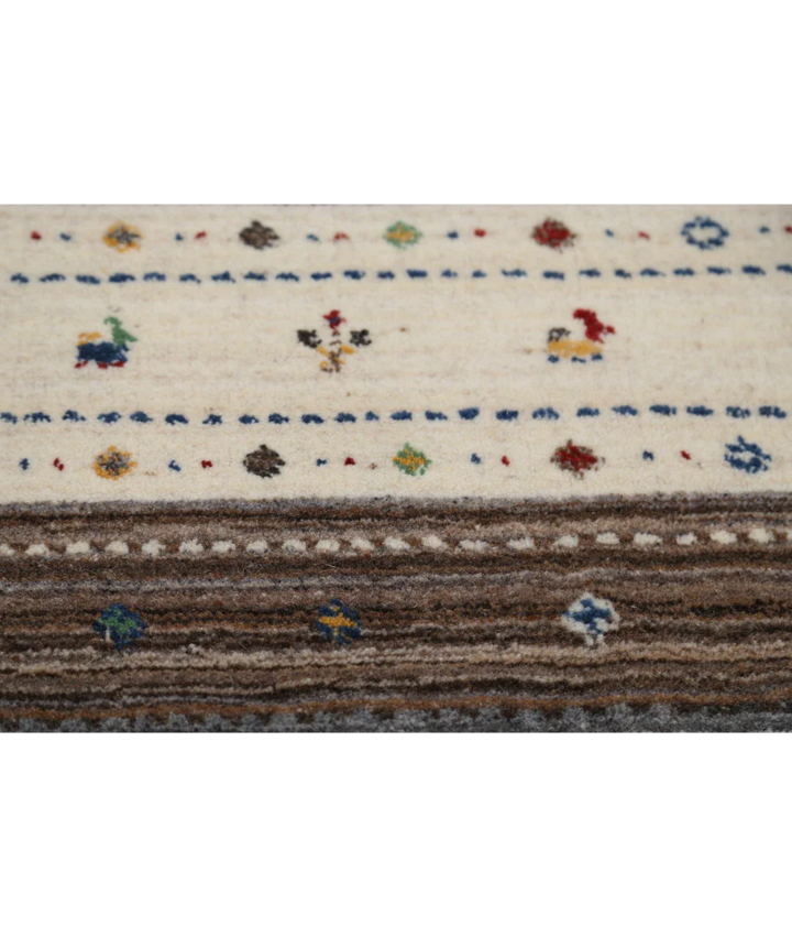 Hand Made Lori Wool Rug 5' 7" x 7' 10" - No. AT53058