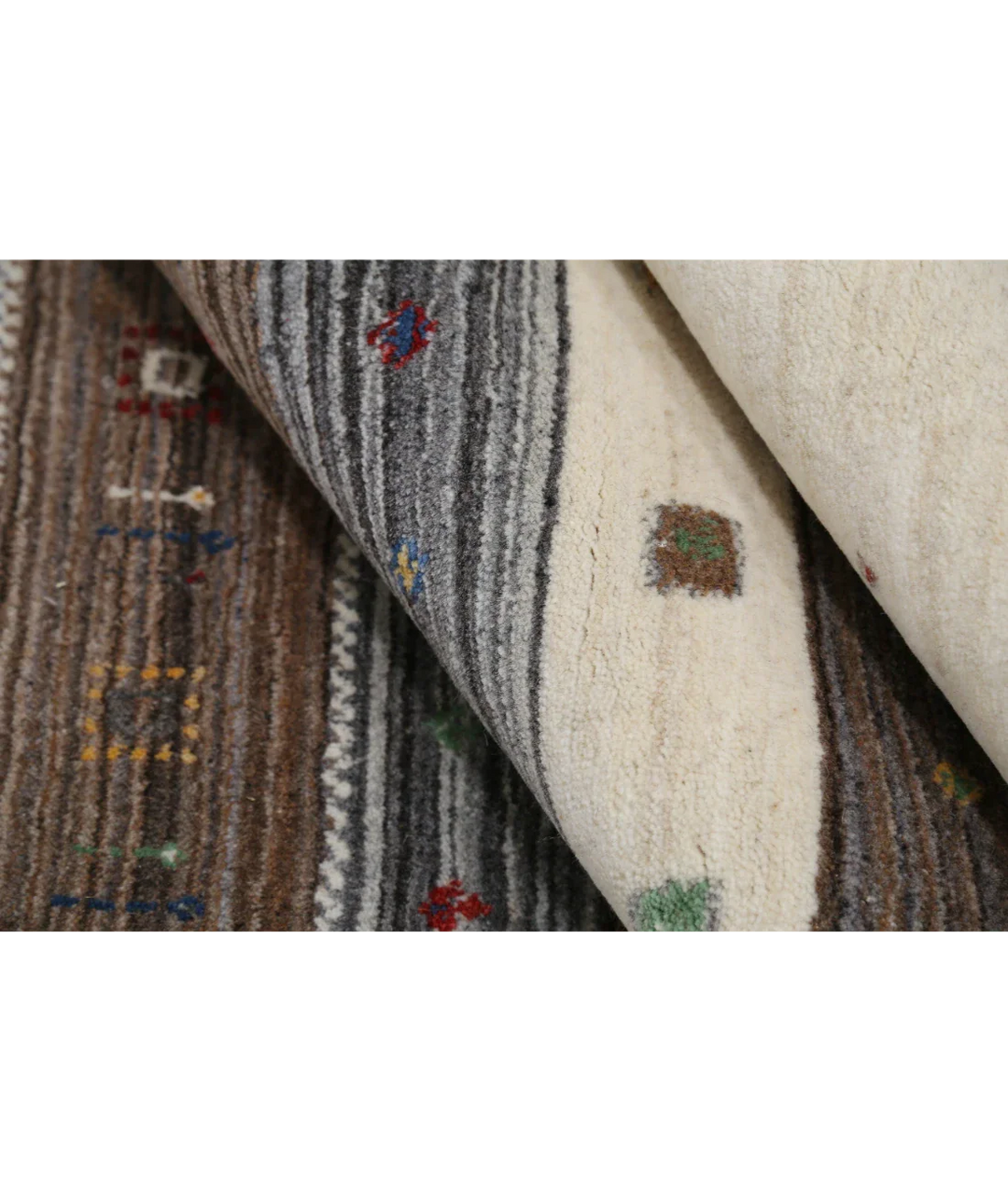 Hand Made Lori Wool Rug 5' 7" x 7' 10" - No. AT53058